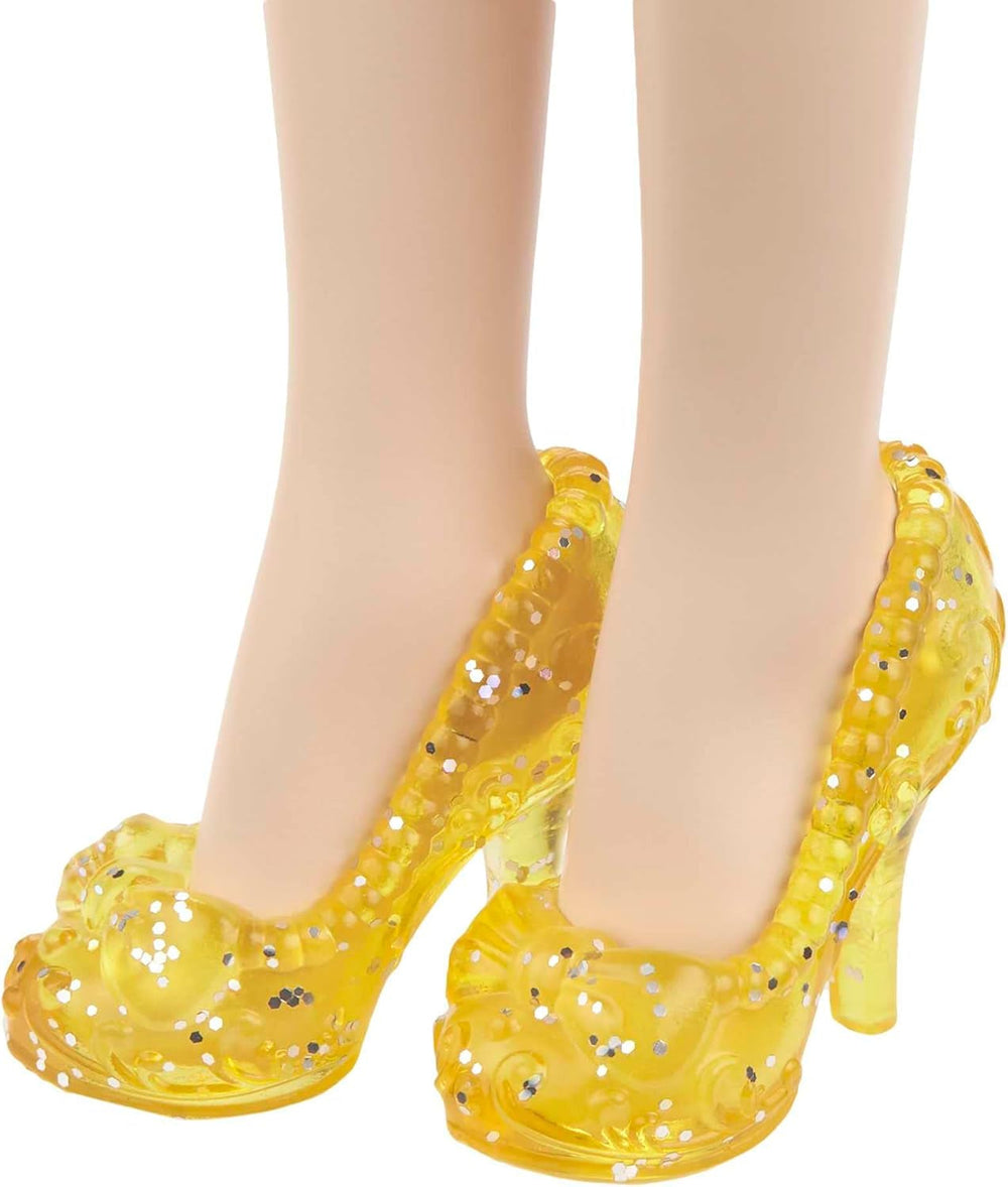 Mattel Princesa Disney Juguete Blancanieves Muñeca móvil con ropa y accesorios brillantes Regalo inspirado en la película de Disney para niños HLW08 Naty Shop Dolls