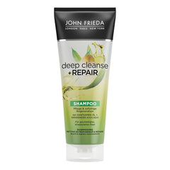 John Frieda, champú reparador para cabello dañado Detox+Repair, 250 ml Ducha y baño Naty Shop