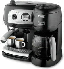 De'Longhi BCO264.1 Espressor și aparat de cafea într-unul singur, cu pompă, negru, 38 x 24 x 35 cm