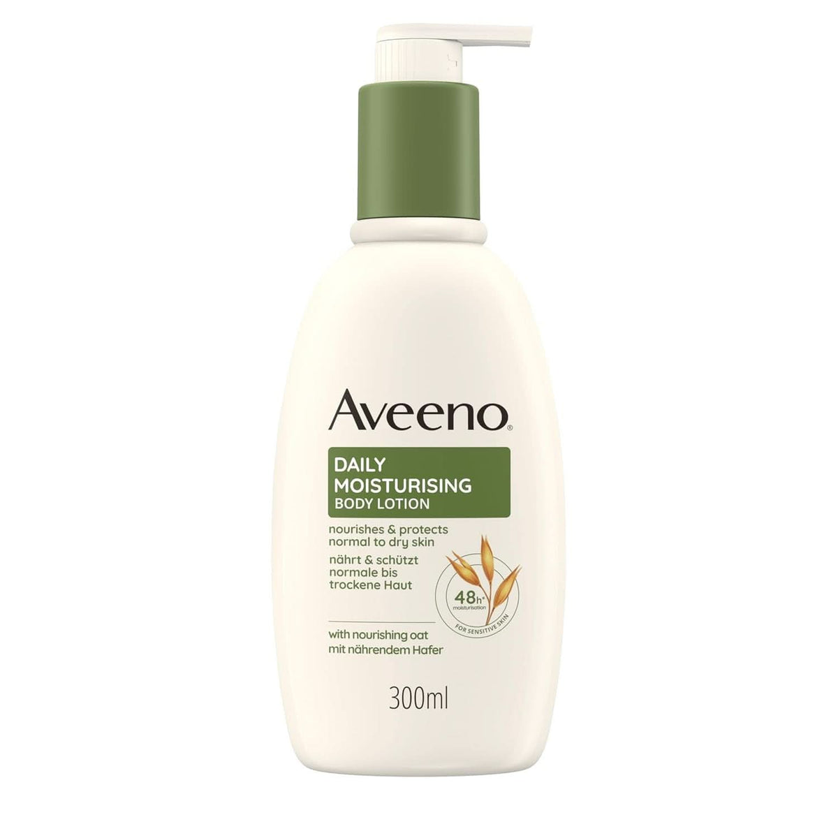 Aveeno Loción Corporal Hidratante Diaria, 300 ml Cosmética y Belleza Naty Shop Para pieles sensibles muy secas