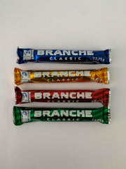 Barras de chocolate con leche Branches, paquete de 50 - Barras de chocolate con leche con relleno de crema de avellanas - Chocolate suizo - Paquete a granel de 50 barras envueltas individualmente (23 g cada una) / 1150 g