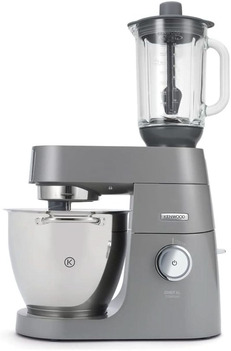 Kenwood Chef KVC3110S Procesador de Alimentos, Tazón de Acero Inoxidable 4.6L Madre e Hijo Naty Shop