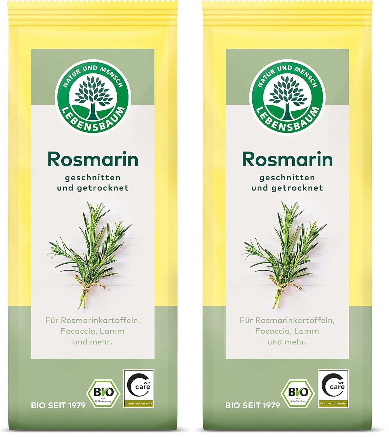 Lebensbaum Liebstöckel geschnitten, Bio-Gewürz mit würzigem Geschmack, Maggi-Kraut für Suppen, Marinaden, Fleisch- und Fisch-Gerichte, vegano, 15g