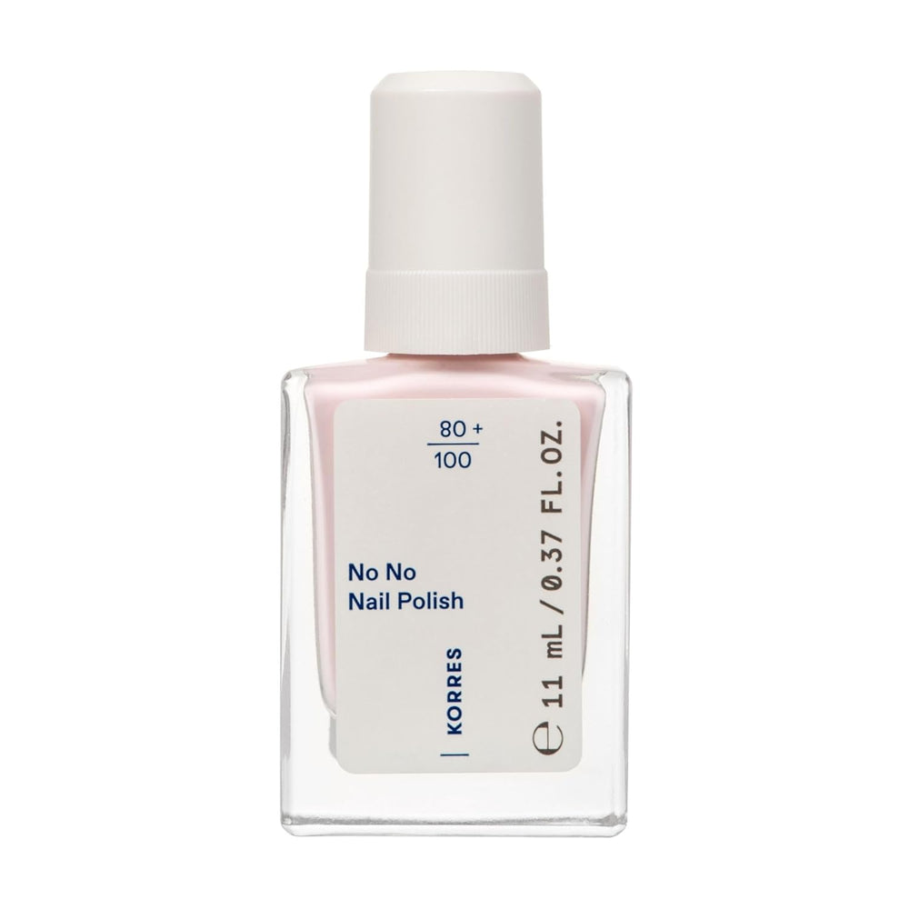 KORRES No No base de esmalte de uñas - base 10% vegana sin liberación, para un color duradero y resistente a las astillas, 11 ml - uñas cuidadas de forma natural, sin sustancias nocivas