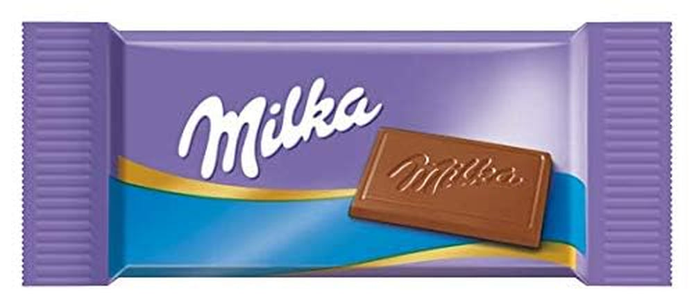 Mix Milka Naps – Mini cuadrados de chocolate en 4 surtidos: Leche Alpina, Fresas, Avellanas, Crema de Cacao – 1 x 1kg