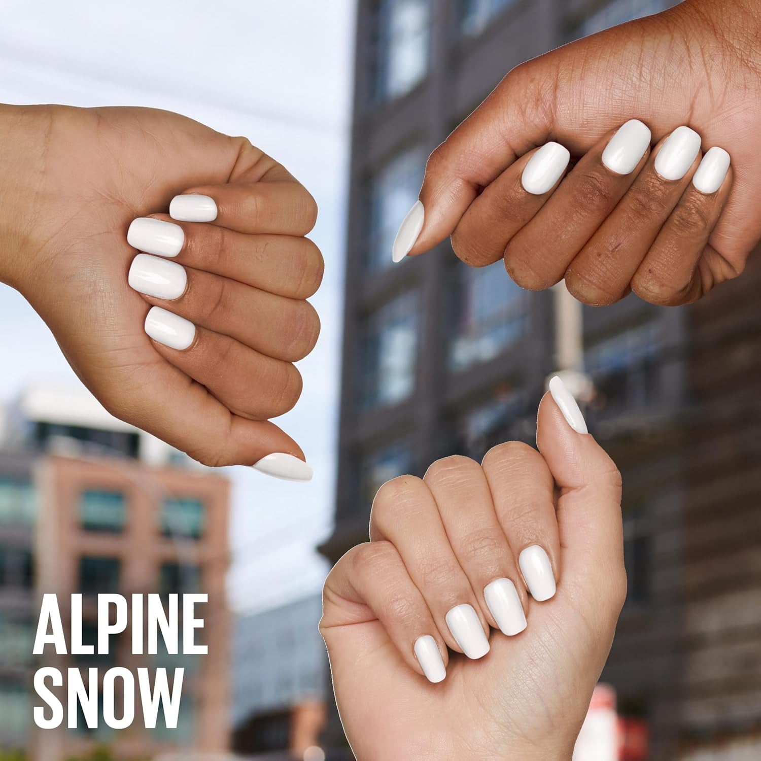 Maybelline New York Super Stay Ink Bonder 940 Alpine Snow - esmalte de uñas de larga duración para uñas fuertes y color intenso, 12,3 ml