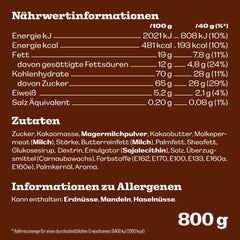 Chocolate M&M's Paquete grande, Lentejas de chocolate crujientes con glaseado de azúcar de colores, Mezcla para fiestas, 1 x 800 g, Caramelo con temática de fútbol americano