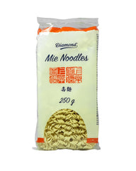 DIAMOND Mie Noodles, fideos de trigo sin huevo, rápidos y fáciles de preparar, vegetarianos - 8 x 250 g