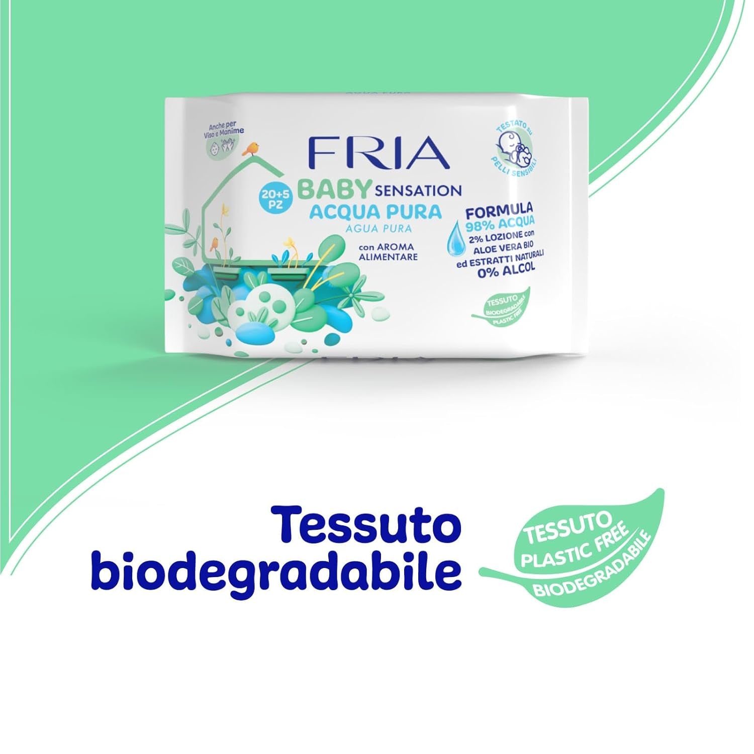 Tampones Baby Sensation, 25 piezas