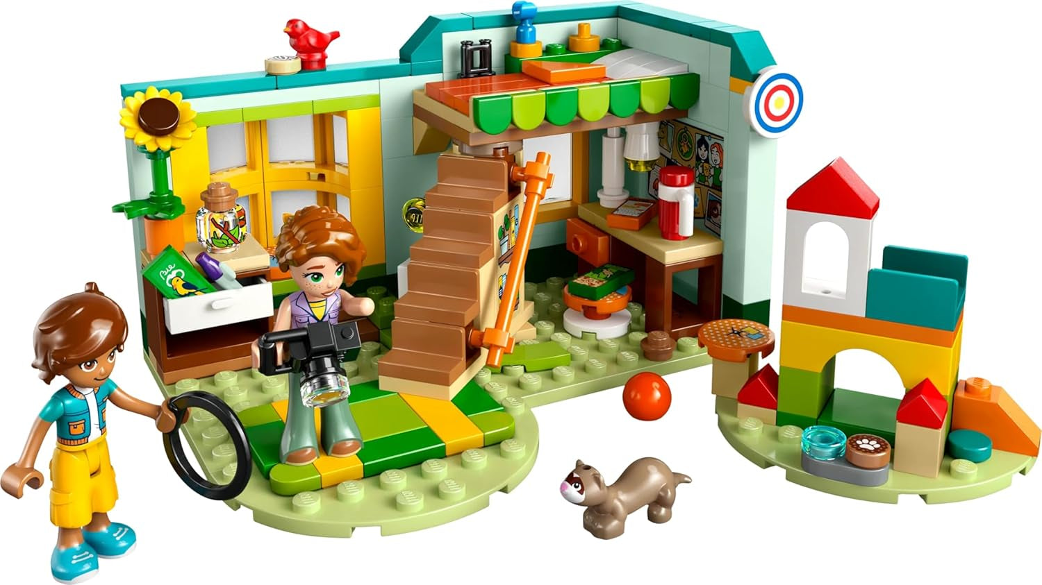 LEGO Friends Habitación de Otoño Set de construcción y juego para juegos de rol creativos, set para niñas a partir de 6 años con 2 minifiguras y una figura de un hurón, juguete educativo 42646 Juegos de construcción Besuche den LEGO-Store