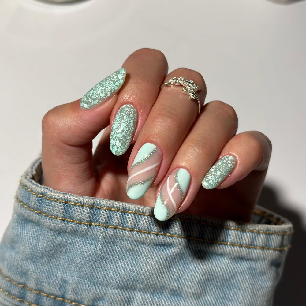 Esmalte de Uñas UV Semilac Hybrid 495 Mint Glacier 7 ml