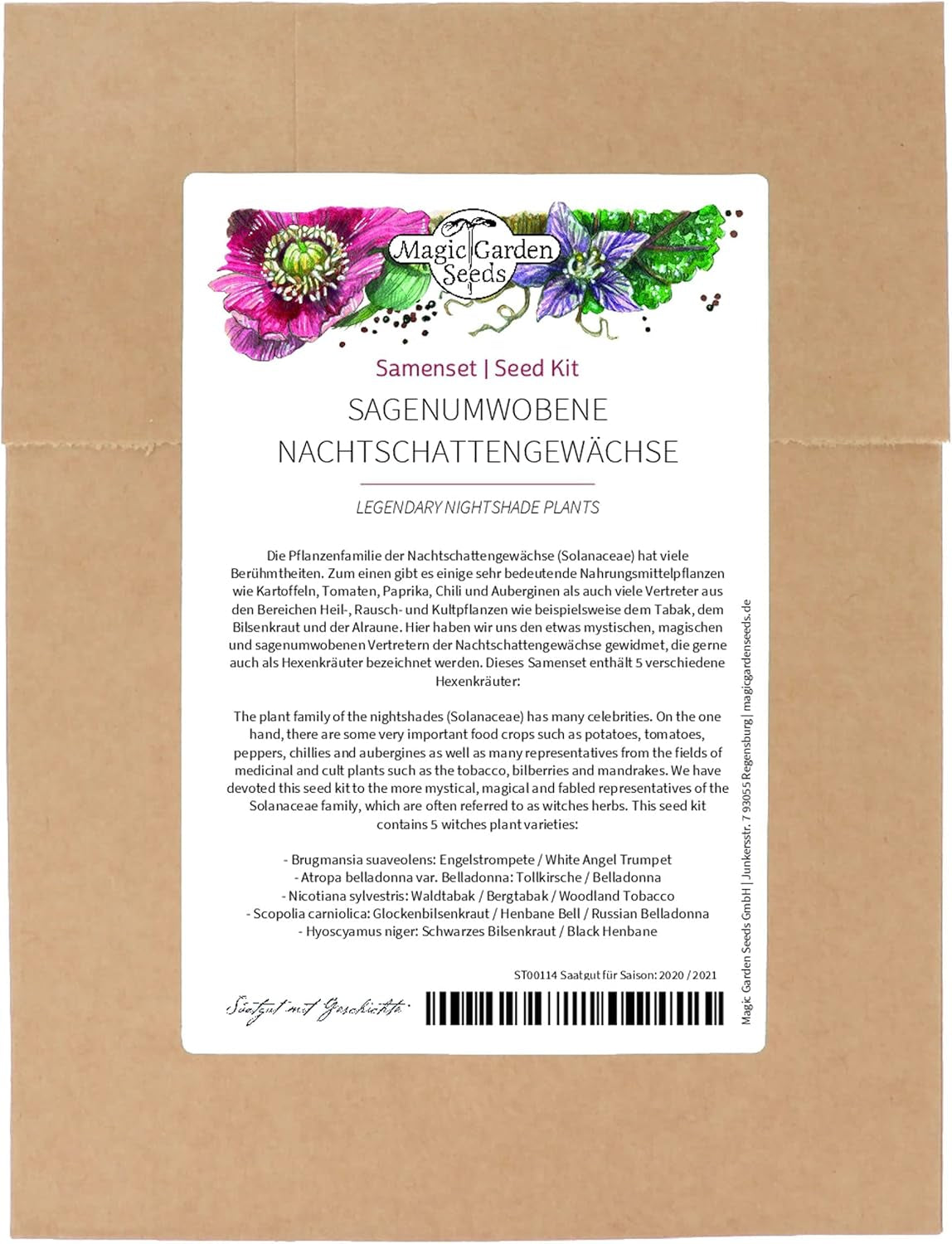 Plantas legendarias de cola de caballo - Set de semillas con 5 plantas mágicas