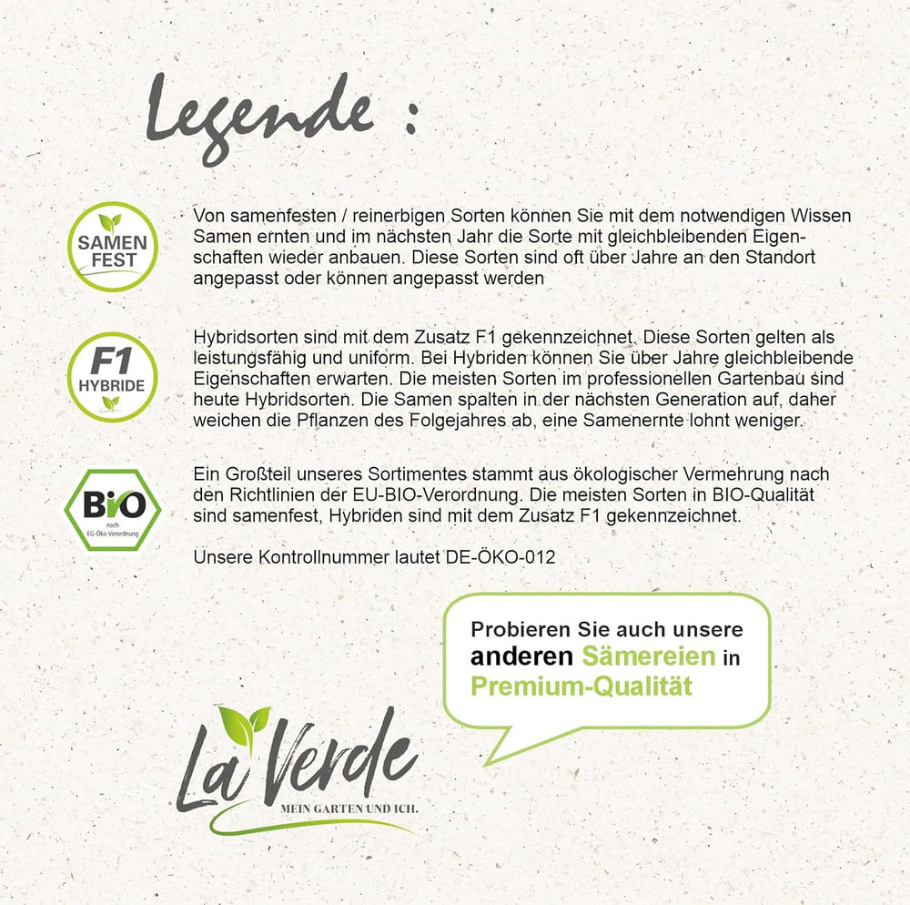 La Verde MI JARDÍN Y YO. Tagetes Bonita Mezclar semillas de flores durante aprox. 100 plantas, caléndulas de larga floración, flores dobles, semillas sin OGM