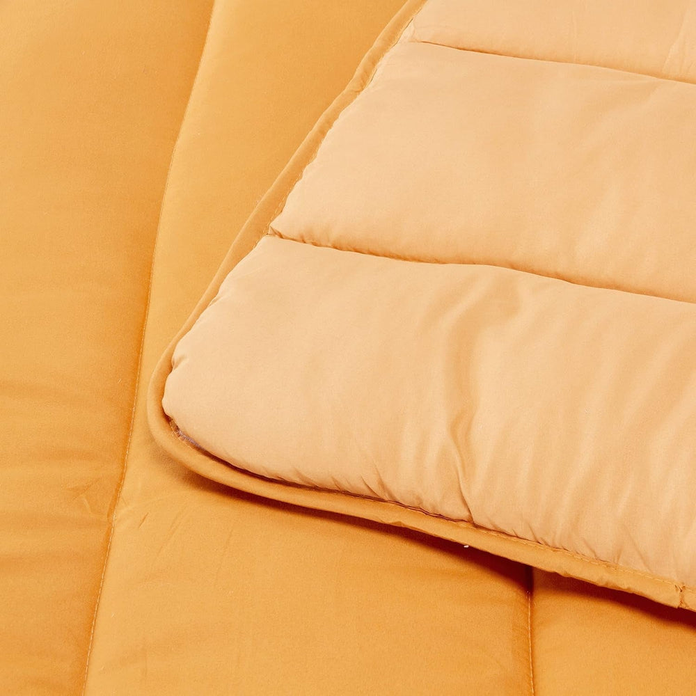 Pikolin Home - Edredón Reversible 300 G - Relleno Nórdico Bicolor - Para Cama 100/105 - Cómodo, Cálido, Transpirable, Verde, 180 X 220 cm Edredones y edredones Naty Shop