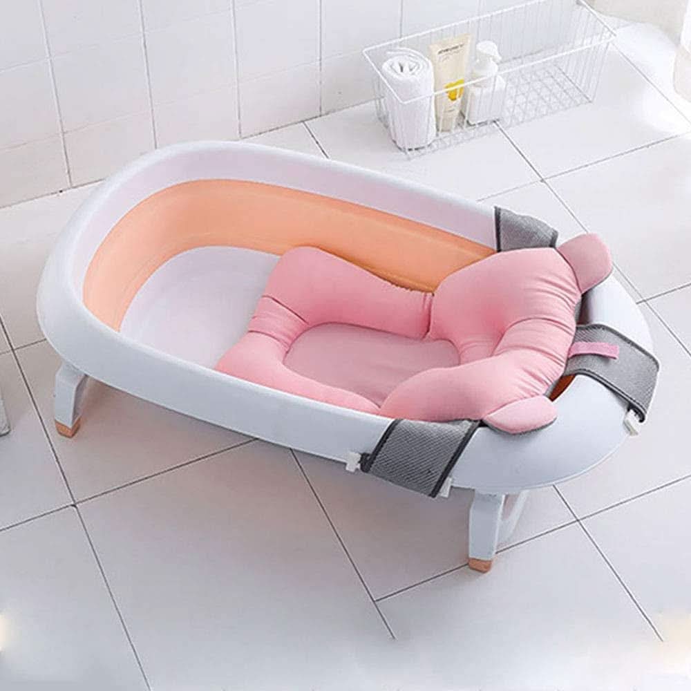 Almohada de apoyo para el baño del bebé, antideslizante, suave, de secado rápido, ajustable, para madre y bebé Naty Shop