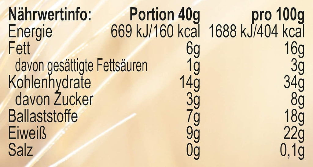 Seitenbacher Müsli Ballaststoff Und Frucht I Ohne Zugesetzten Zucker I Ohne Zugesetztes Fett I (1 X 750 G) Cereale Naty Shop