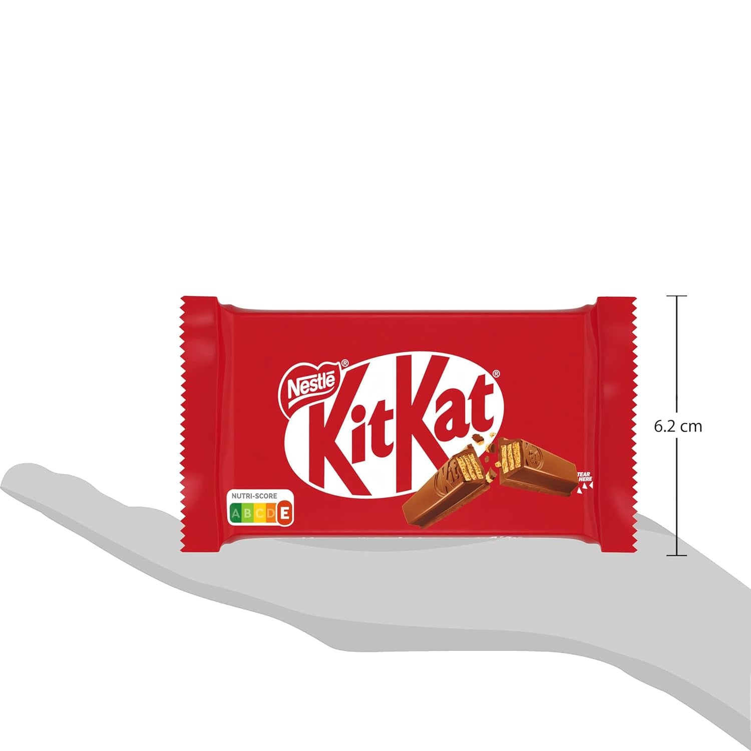 Batoane de ciocolată Nestlé KitKat Classic, batoane crocante cu ciocolată cu lapte și napolitană crocantă, pachet de 24 (24 x 41,5 g)