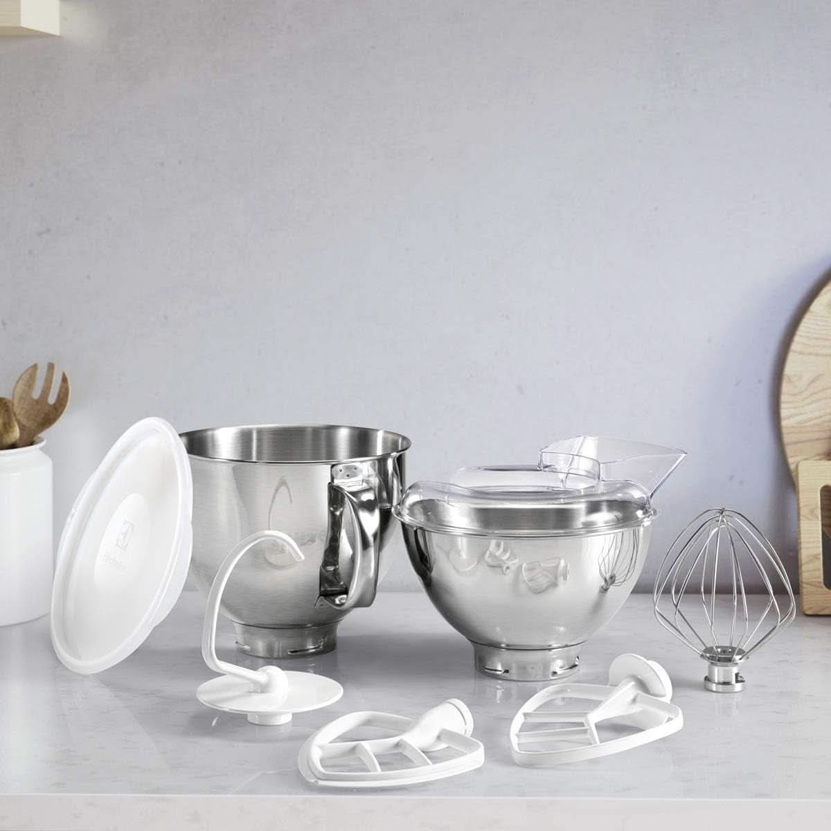 Procesador de alimentos Electrolux Assistant EKM5570, 1200W, cuerpo metálico, 10 velocidades Naty Shop