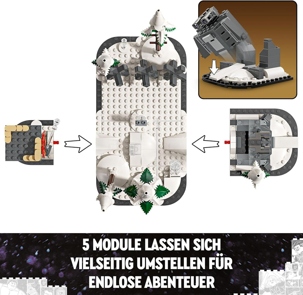 LEGO Marvel Avengers Assemble: Age of Ultron, set de construit și jucat cu 8 minifigurine de supereroi precum Thor, Hulk și Iron Man, jucărie de construit pentru băieți și fete, set de aventură 76291 Seturi de constructie Besuche den LEGO-Store