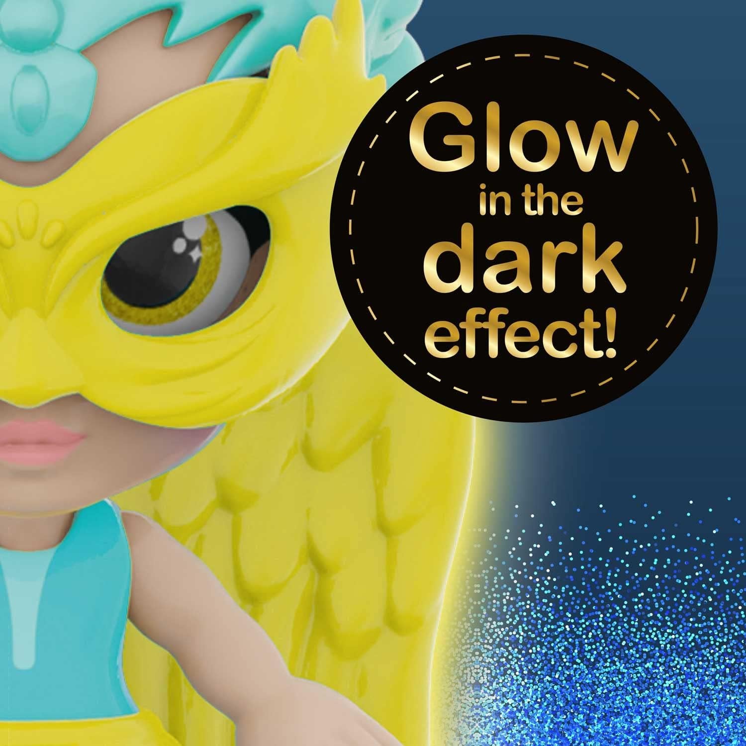 Craze Fairy In My Pocket | Fee Puppe mit Flügel, Fee Spielzeug zum Sammeln mit Spezialeffekten wie Glitzer, Leuchten im Dunkeln und Farbwechsel