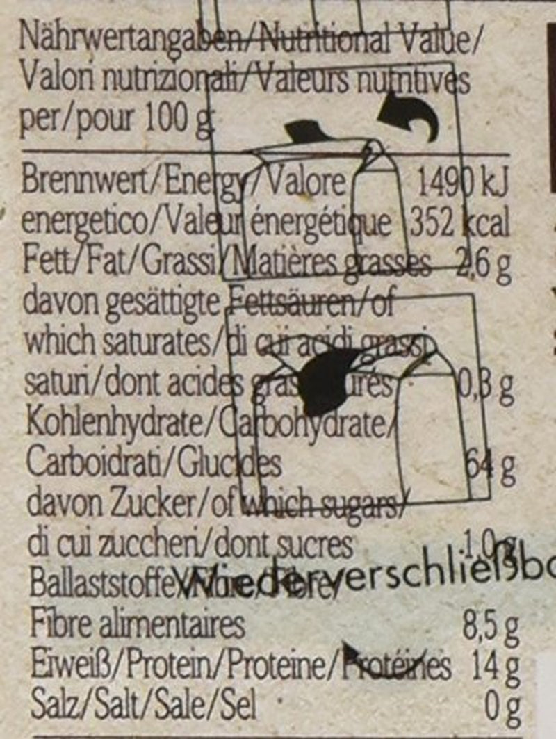 Copos de cereales antiguos Verival, orgánicos, paquete de 6 (6 x 500 g)