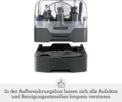 Sage Appliances SFP820 the Kitchen Wizz Peel Und Dice, Küchenmaschine, 2000 Watt Madre e Hijo Naty Shop