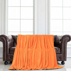 Sourcing Map Manta acogedora manta colcha Manta de lana suave y cálida como manta de sofá Manta de sofá Manta de salón y manta de peluche Manta de lana de felpa suave Naranja 150X200Cm Camas y mantas Besuche den uxcell-Store
