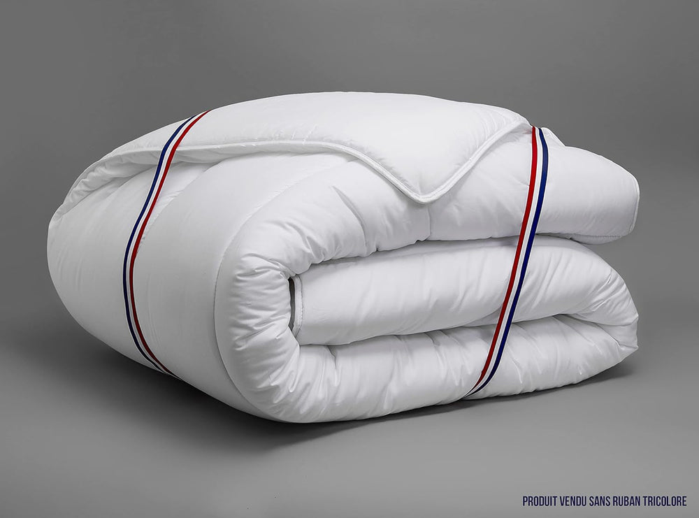 Edredón Antiácaros, Blanco, 240 X 220 Cm, Para cama de matrimonio, Quilt Niagara, Suave y confortable, Lavable a máquina a 40 °C Edredones y edredones Naty Shop