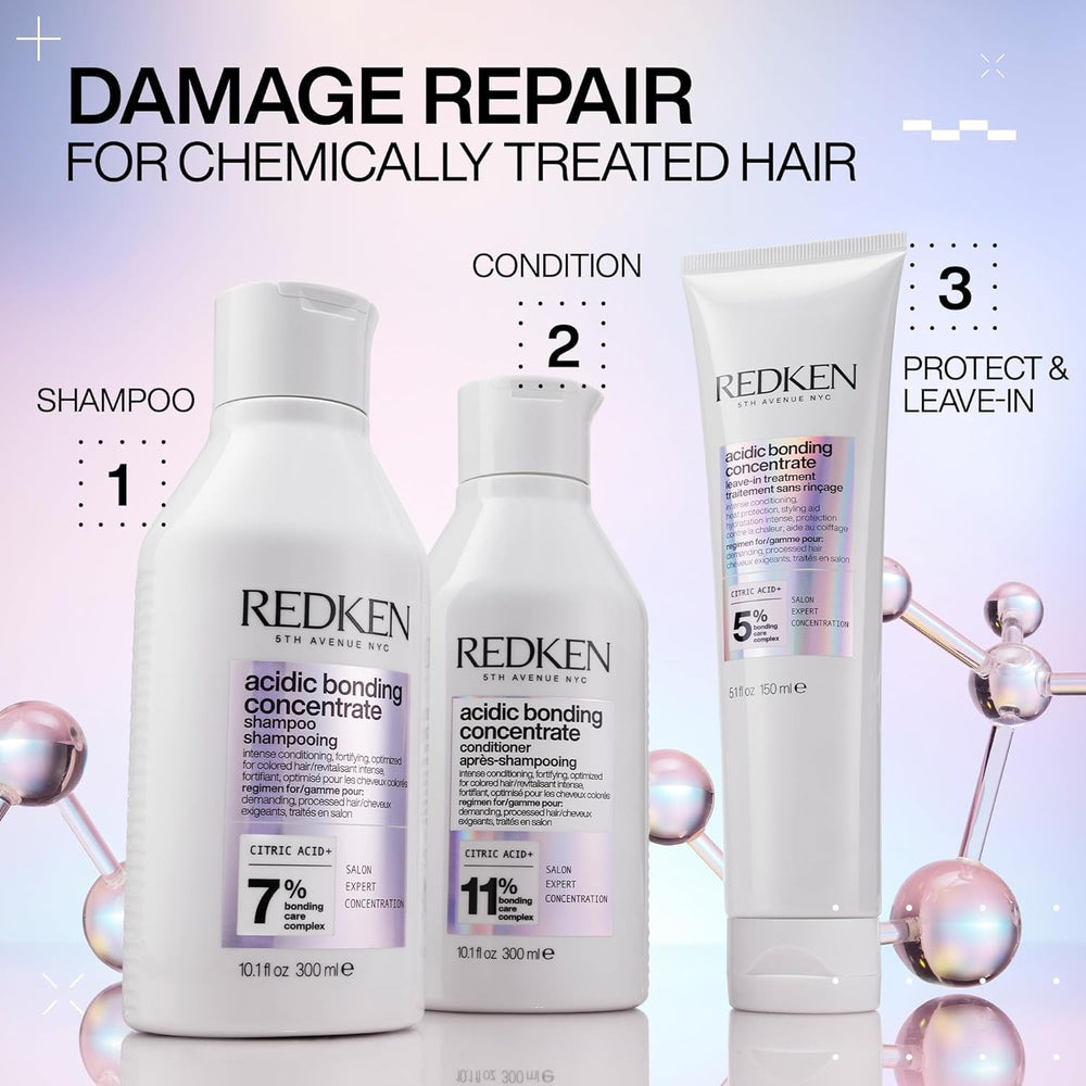 Sampon Redken Acidic Bonding Concentrate pentru par colorat, 300ml Duș și baie Redken