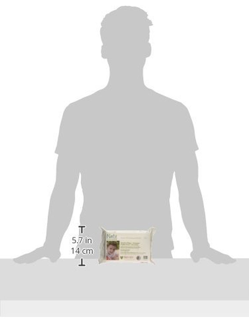Eco by Naty Baby Care, Toallitas húmedas ecológicas para bebés, sin perfume, 56 pañales