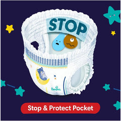 Pampers - Camisones antideslizantes para bebé - Talla 6 - Paquete pequeño - 30 piezas - 15+ kg