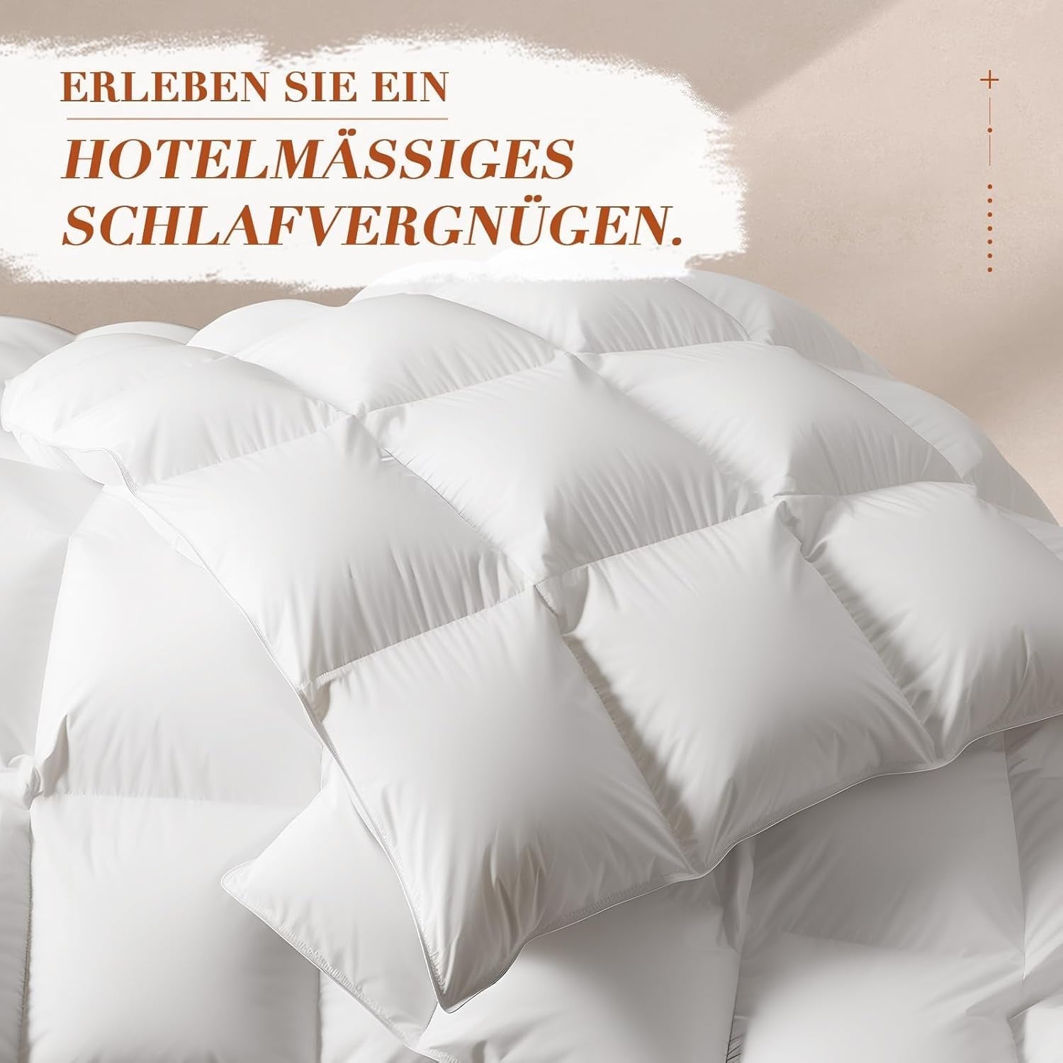 Edredón De Plumas 135X200 Todas Las Estaciones 100% Algodón Edredón 4 Estaciones 135X200 Con Plumón De Ganso Y Plumas Caja Deflectora 3D Altamente Esponjosa Calidez Media Edredones Y Edredones Naty Shop