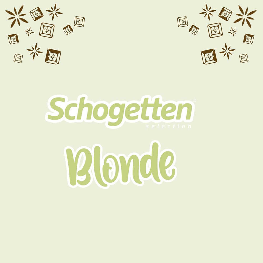 Pistacho blanco Schogetten | Chocolate blanco con relleno de crema de pistacho | 100 gramos | Convenientemente porcionado (paquete de 3)