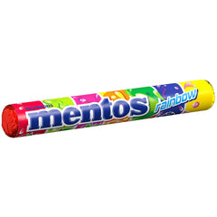Mentos Fruit Dragees Naranja Limón Fresa Dulces masticables con sabor a fruta (3 rollos), vegano (paquete de 3)