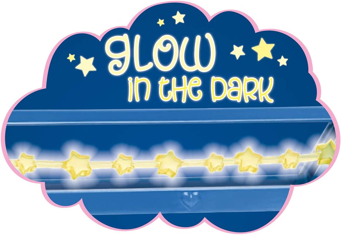 Simba Steffi Love Sweet Dreams / Păpușă cu bebeluș drăguț și pătuț / cu funcție de strălucire în întuneric / 12 piese / 29cm / Pentru copii cu vârsta de 3 ani și peste