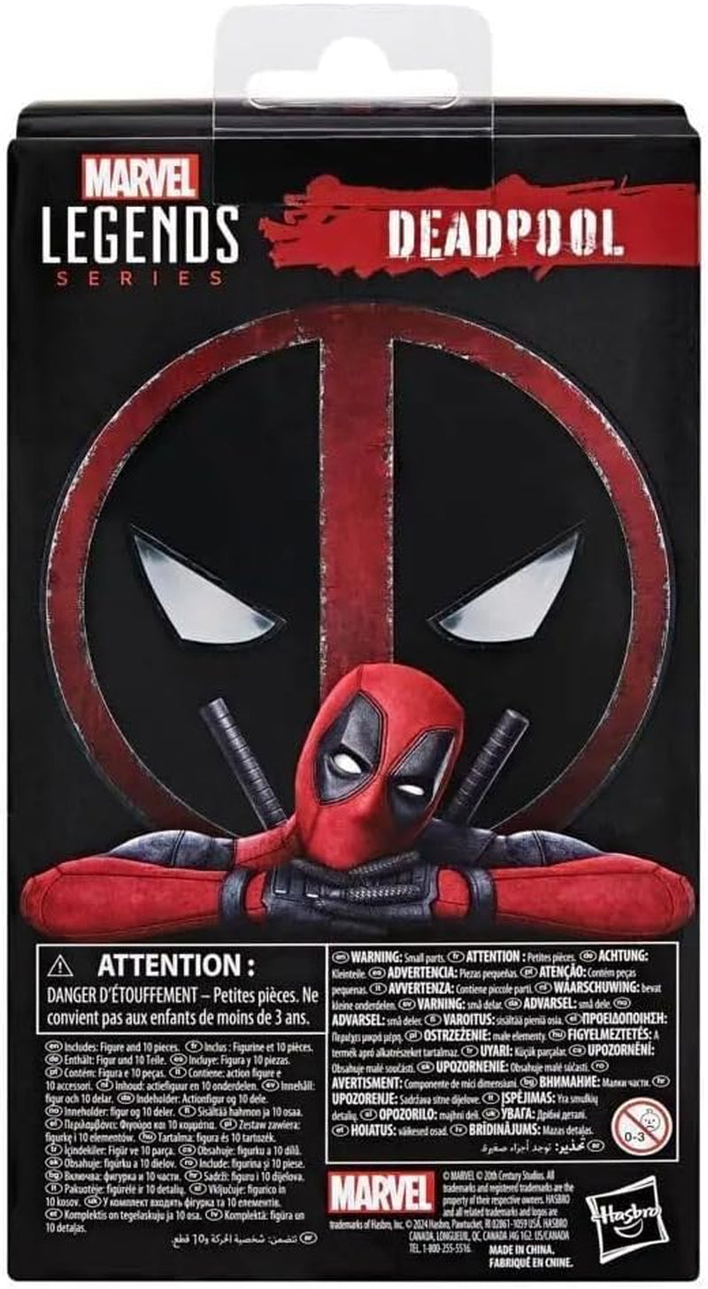 Marvel Legends Series Deadpool, Deadpool 2, obiect de colecție pentru adulți, figurină de acțiune înaltă de 15 cm Action figures Naty Shop