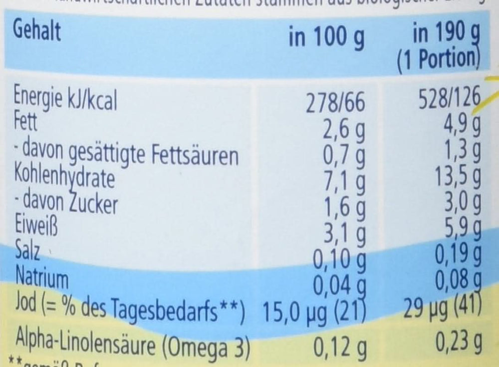 Mini pasta Hipp con filetes de abadejo de Alaska y verduras con mantequilla, paquete de 6 (6 x 190 g) Mother and Child Naty Shop