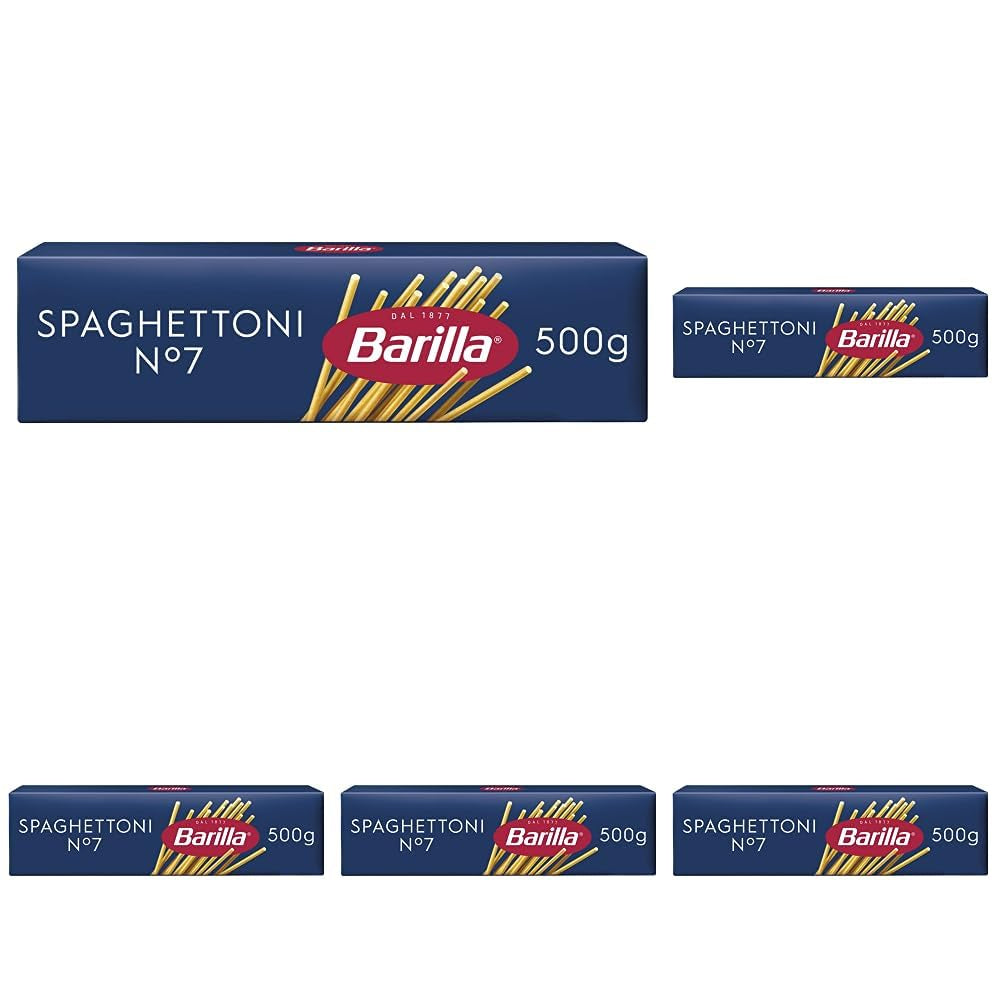 Barilla Classic Spaghetti N°7 pasta de trigo duro, siempre al dente (1 x 500 g)