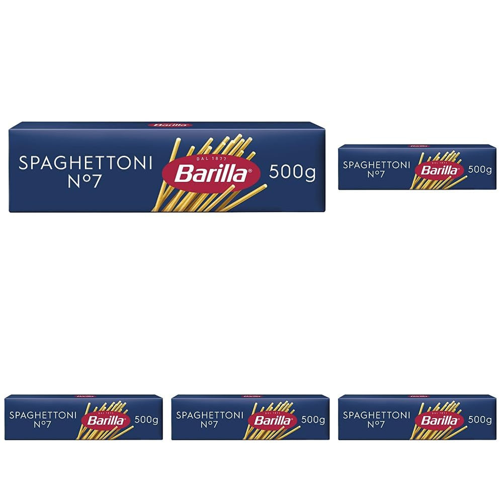 Barilla Classic Spaghetti N°7 pasta de trigo duro, siempre al dente (1 x 500 g)
