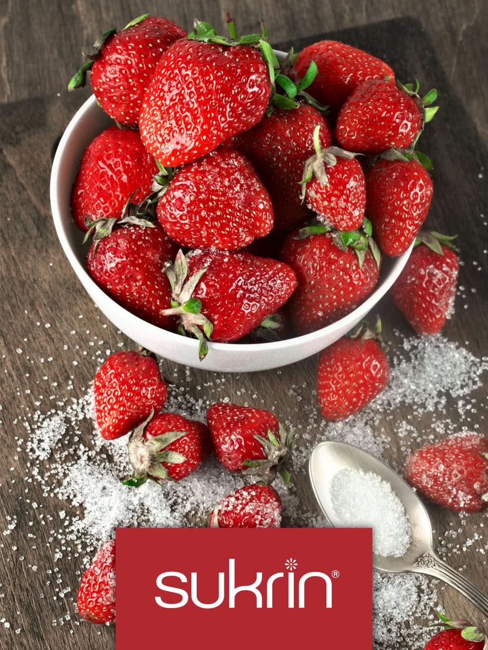 Sukrin Eritritol, alternativa natural al azúcar sin calorías, 1 paquete, 500 gramos Edulcorantes Naty Shop