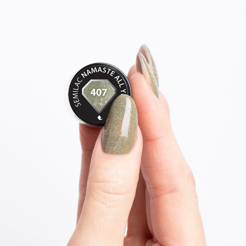 Esmalte de uñas UV Semilac Hybrid 407 Namaste All Year 7 ml