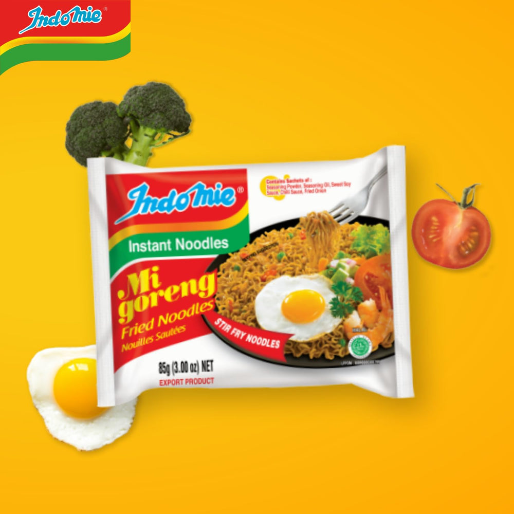 INDOMIE - Fideos instantáneos Mi Goreng - Paquete múltiple (40 x 80 g)