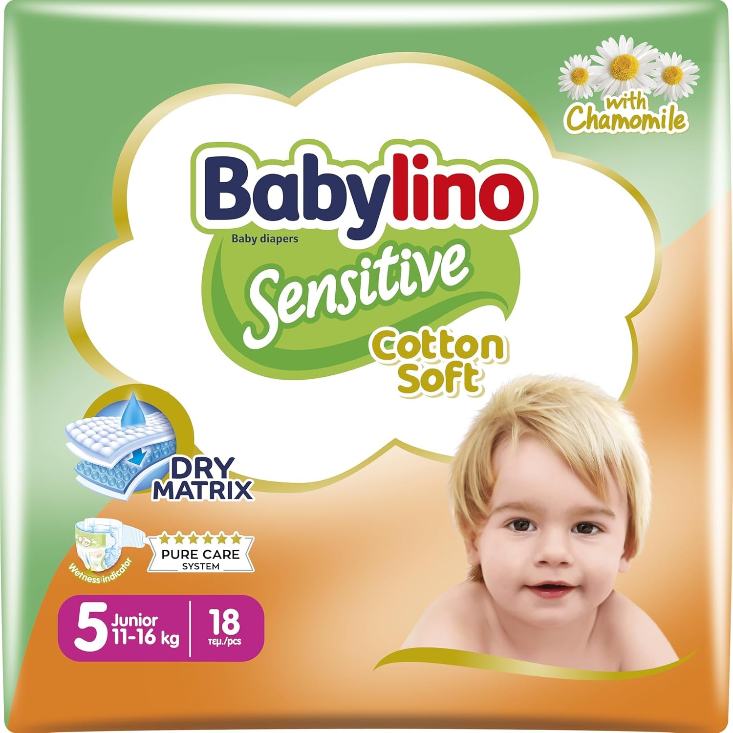 Pañales para bebés sensibles, talla 1, recién nacido (2-5 kg), 26 piezas