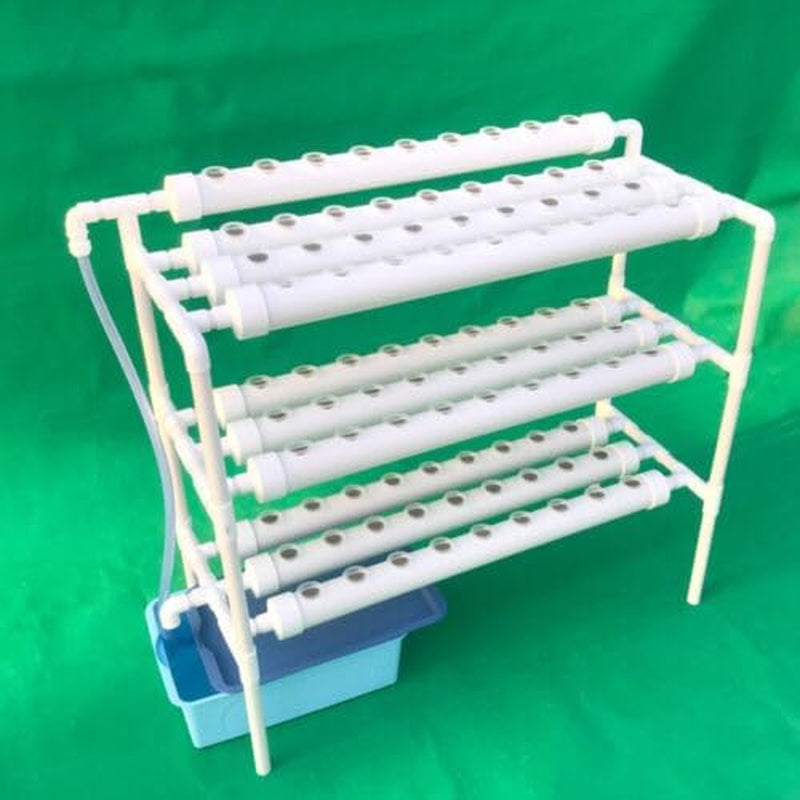 Pflanzen Pflanze Hydroponic System Kit de cultivo 90 sitios de plantas Drei Layer Satz GemüSe Tool Garten Systeme Plant Vegetal Hydrokultur Hydroponische Garden Hydroponik Anbausystem PflanzpläTzen 3Schicht