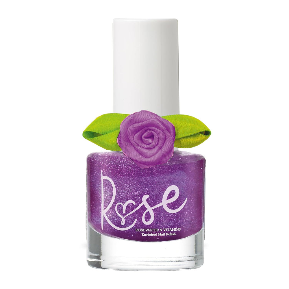 Snails 511794 Esmalte de uñas para bebé con sabor a cabra, fórmula removible, a base de agua, seguro, vegano, con agua de rosas nutritiva
