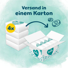 Pañales Pampers Harmony talla 6, 144 pañales, 13 kg+, protección suave para la piel con 100% protección Pampers