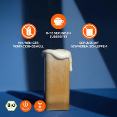 Blue Farm Barista Oat Base für bis zu zu 8L zum selbermischen – Bio Haferdrink Barista Edition – Milchalternative ohne Zusatzstoffe und Zuckerzusatz – Vegan und Glutenfrei – 90% weniger Verpackungmüll