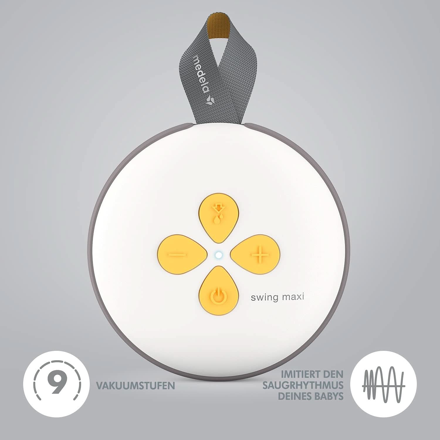 Sacapuntas eléctrico doble Medela Swing Maxi - recargable vía USB Alimentación y Accesorios Lactancia Tienda Bebe Naty