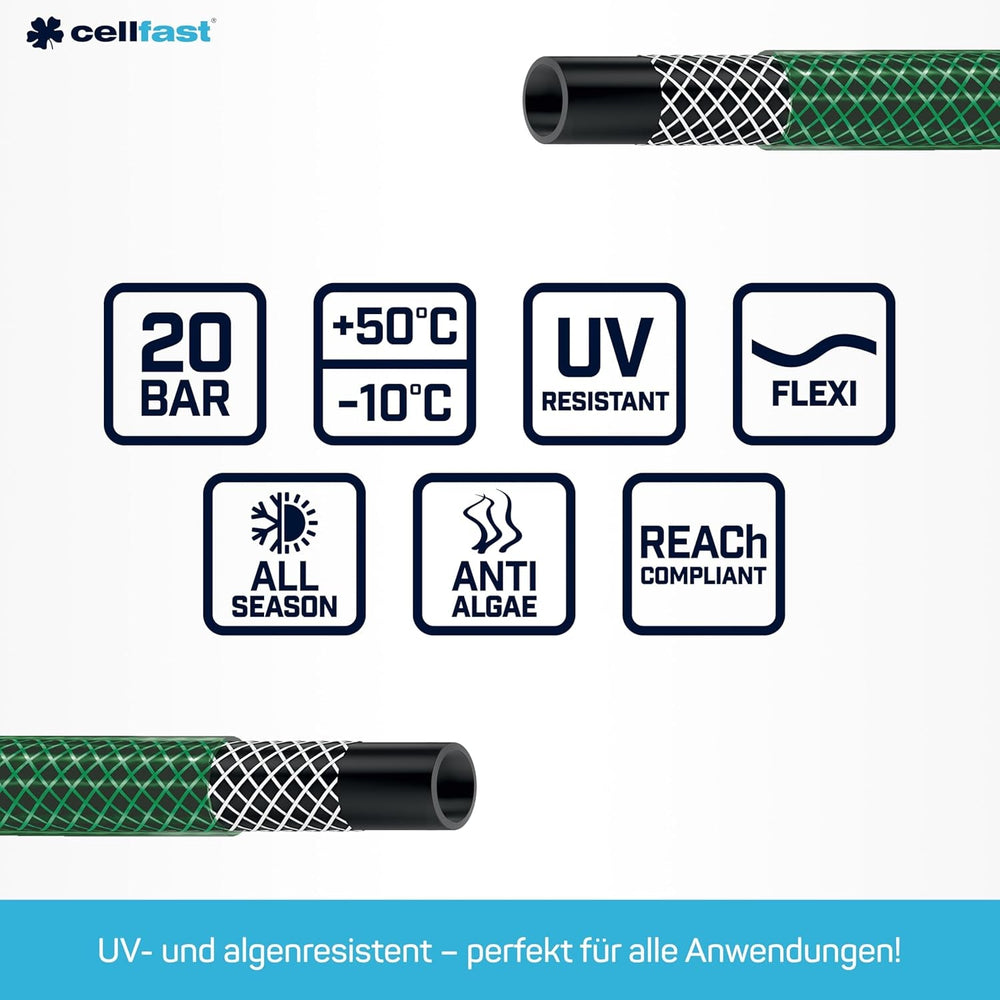 Furtun de grădină Cellfast ECONOMIC 20m, 5/8”, 10-010