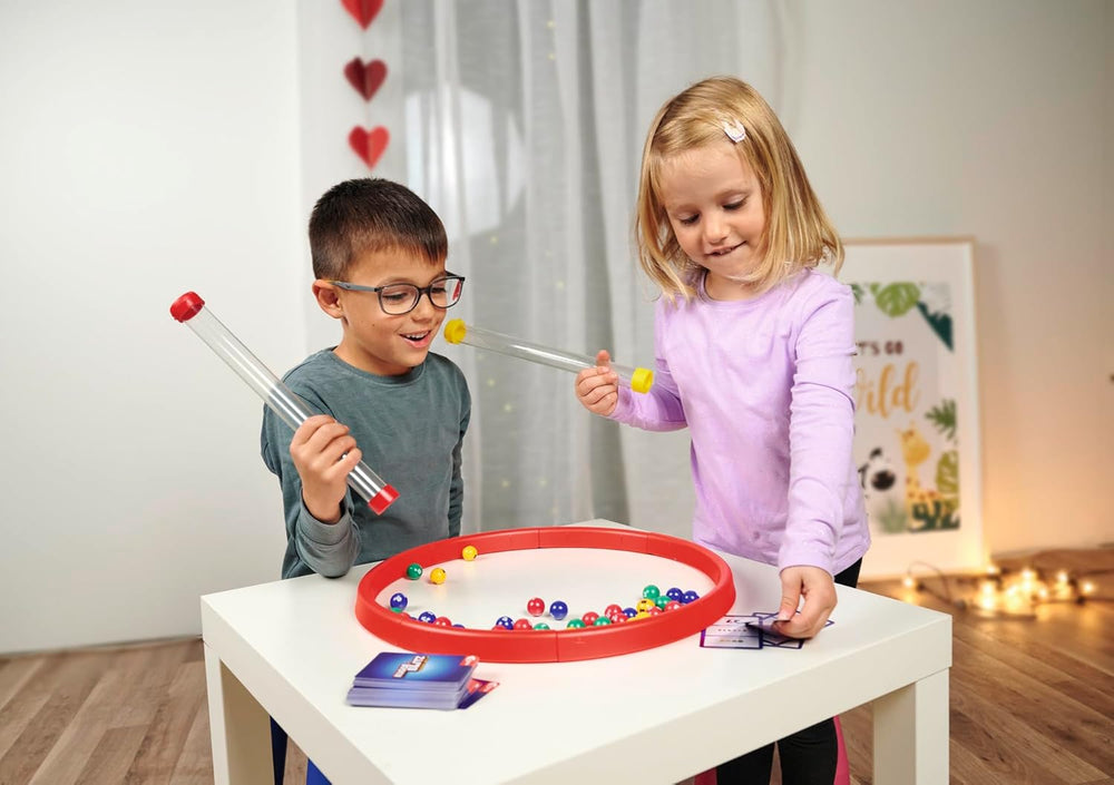 Noris 606064480 Kugelblitz, el juego de acción ultrarrápido con efecto de aprendizaje en varias variantes de juego, a partir de 4 años